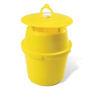 Yellow bucket funnel trap